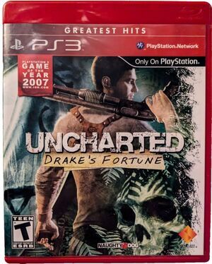 Uncharted: Drake's Fortune Sony PlayStation 3 PS3 Authentic